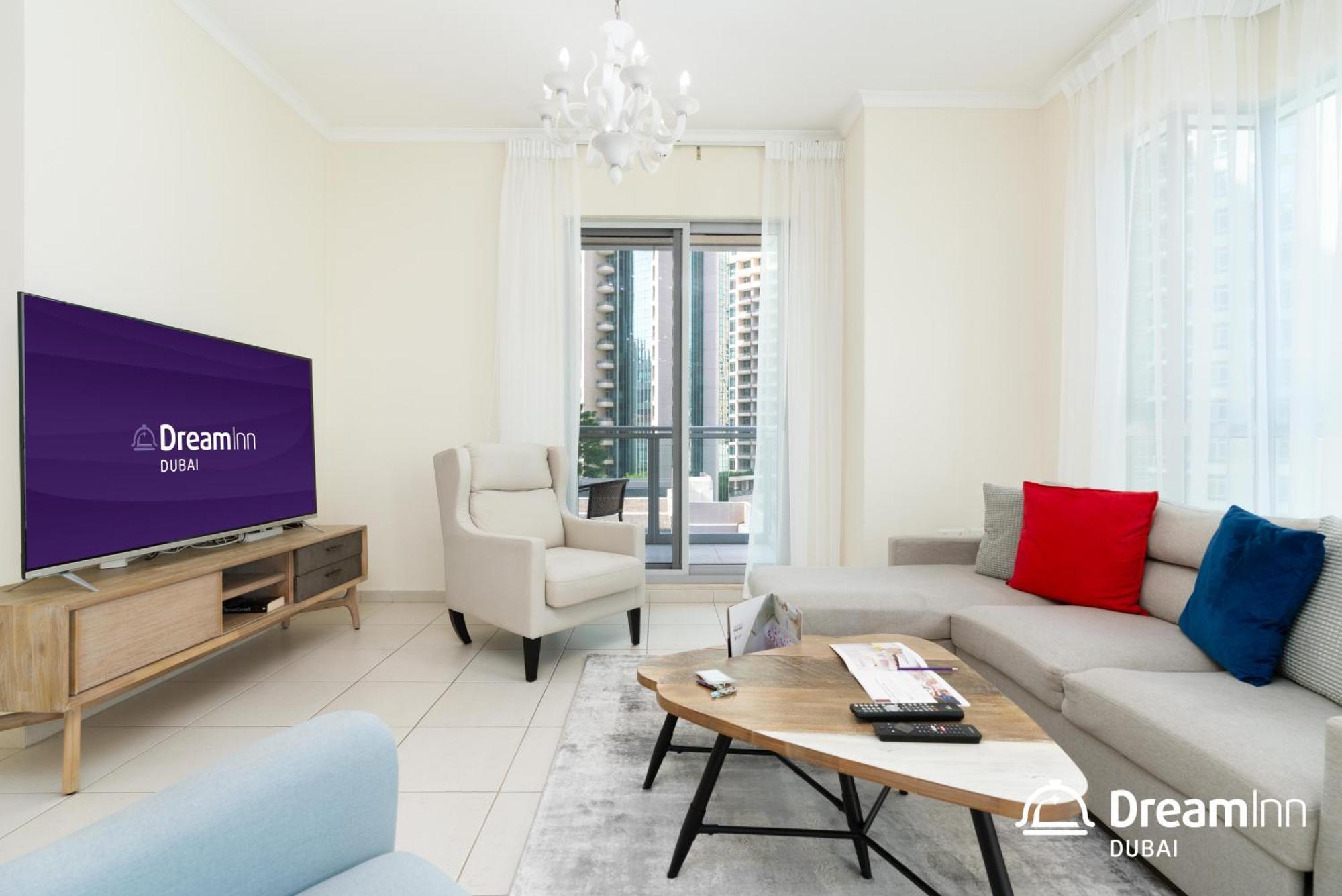 Dream Inn Apartments - Burj Residences Burj Khalifa View Дубай Екстериор снимка